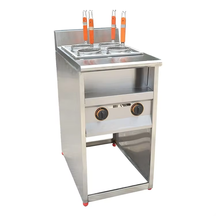 Commercial Kitchen Boiler - Commercial Gas 4 Holds Noodle Boiler