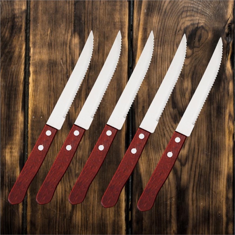 Commercial Kitchen Knives - 1-20 Pcs Stainless Steel Steak Knife