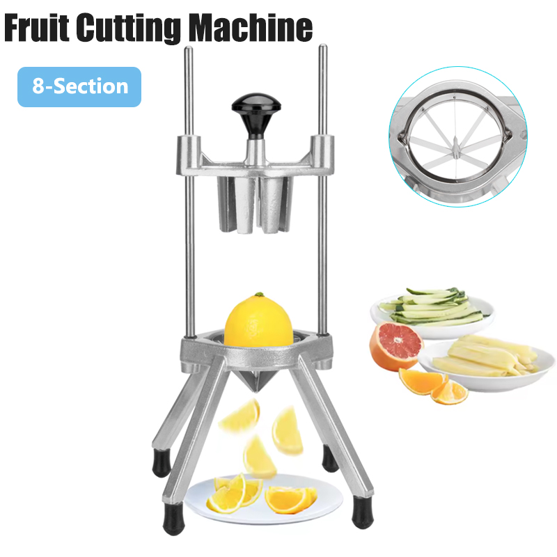 Commercial Kitchen Appliance - 8-Section Lemon Wedge Slicer Chopper Commercial