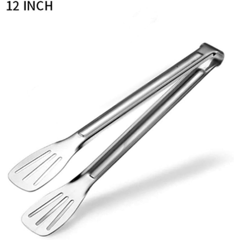 Commercial Kitchen Cooking - Stainless Steel Food Tongs Kitchen Utensils