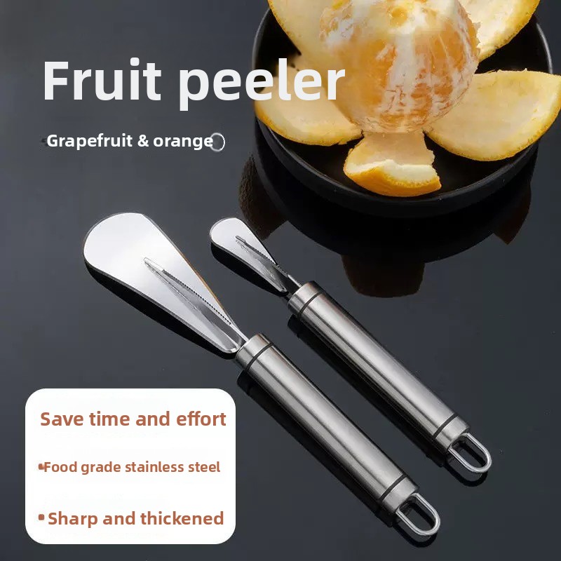 Commercial Kitchen Supplies - Stainless Steel Orange,Citru Peeler,Simple Lemon Peeler,Creative