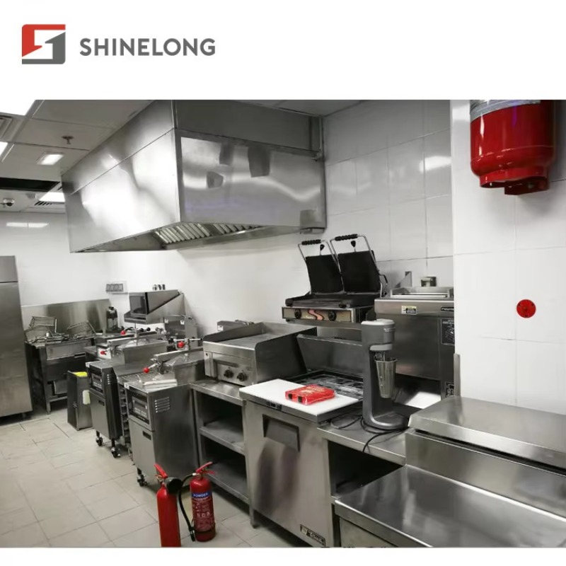 Commercial Kitchen Layout - Fast Food Restaurant Equipment Kitchen Layout