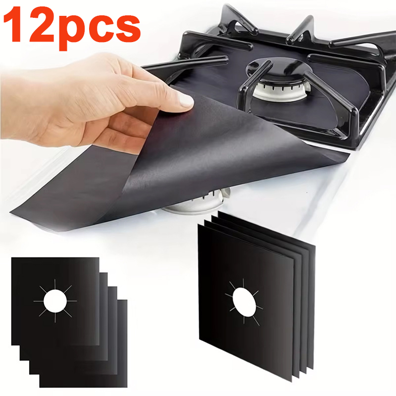 Commercial Kitchen Hood Installation - Gas Stove Protector Pad Cooker Lid