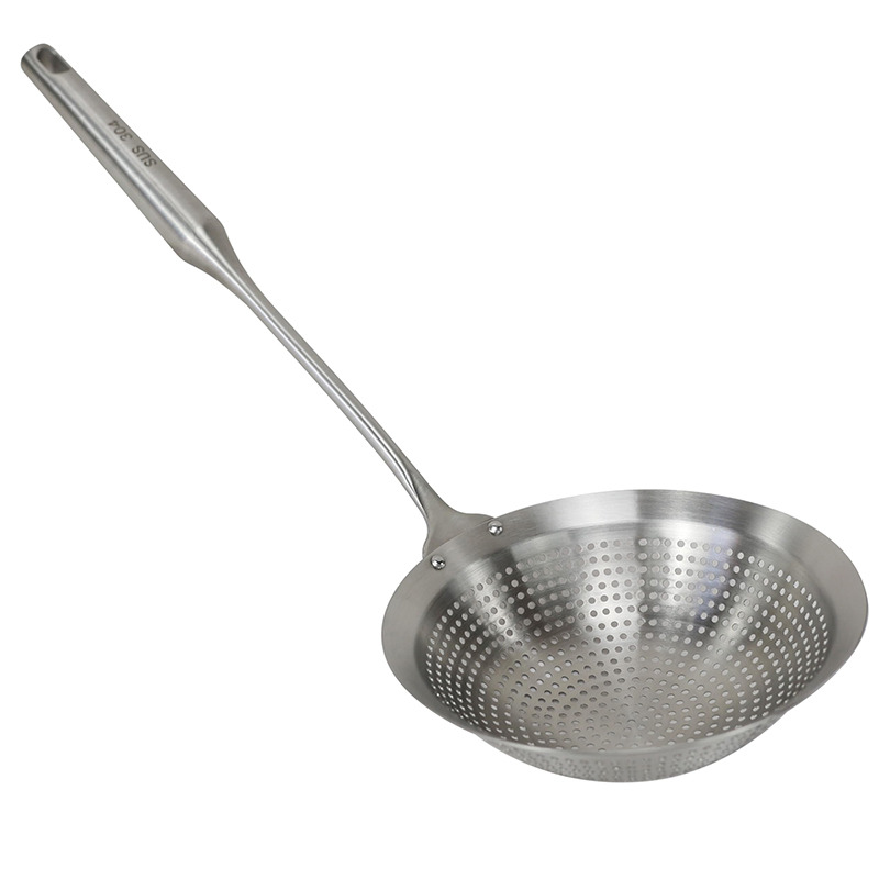 Commercial Kitchen Utensils - Stainless Steel Colander Fine Mesh Skimmer