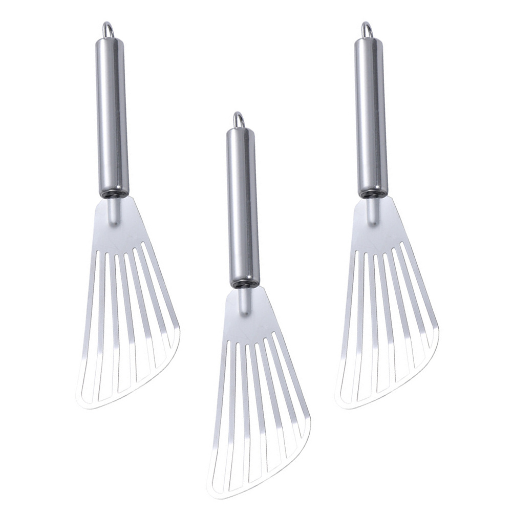 Commercial Kitchen Cooking - 3pcs Stainless Steel Spatula For Steak