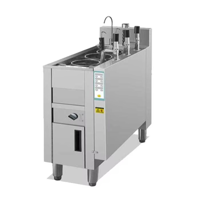 Commercial Kitchen Boiler - Commercial 3-Pot Electric Automatic Lift Pasta