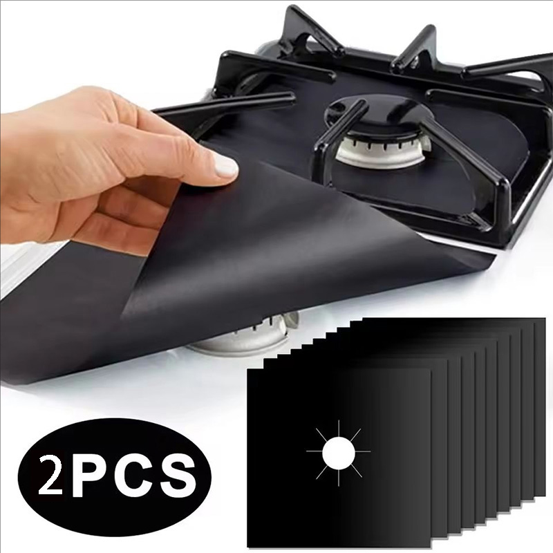 2/4/8Pcs Gas Stove Protector C - огляд і ціна Commercial Kitchen Hood Installation