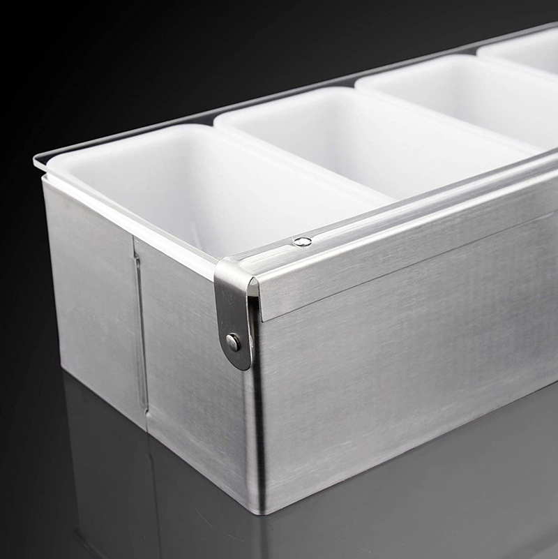 Stainless Steel Condiment Disp - огляд і ціна Commercial Kitchen Utensils
