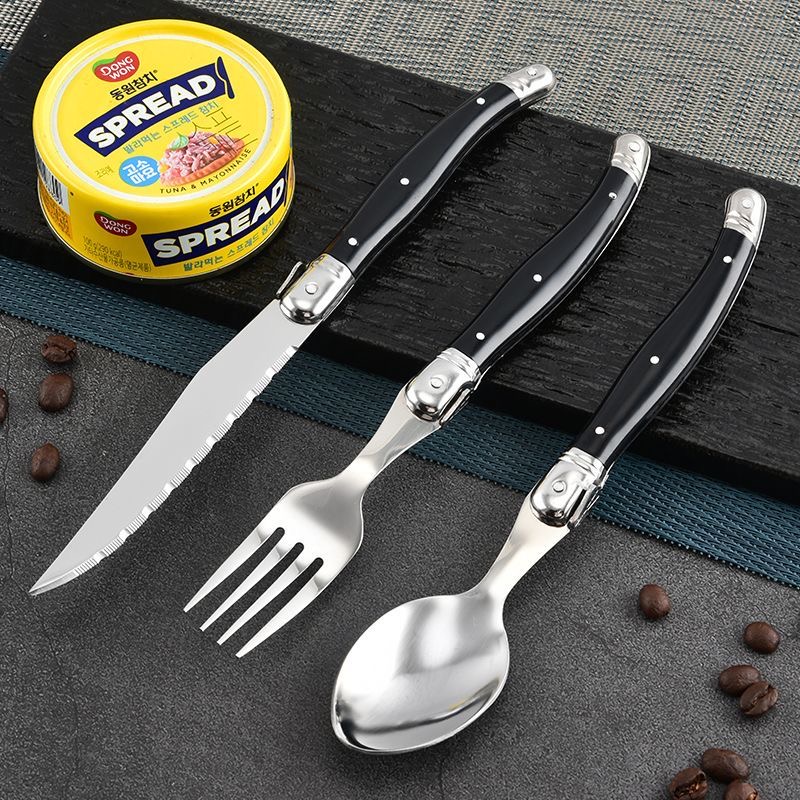 4-24pcs 8inch Laguiole Cutlery - огляд і ціна Commercial Kitchen Knives