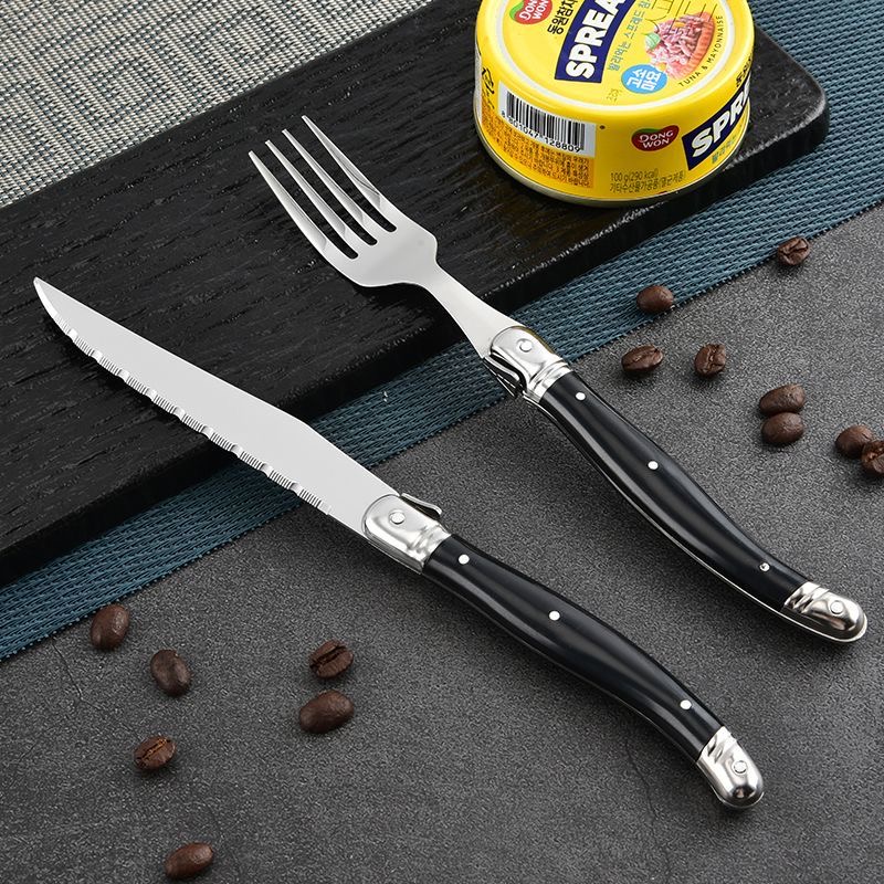4-24pcs 8inch Laguiole Cutlery - огляд і ціна Commercial Kitchen Knives