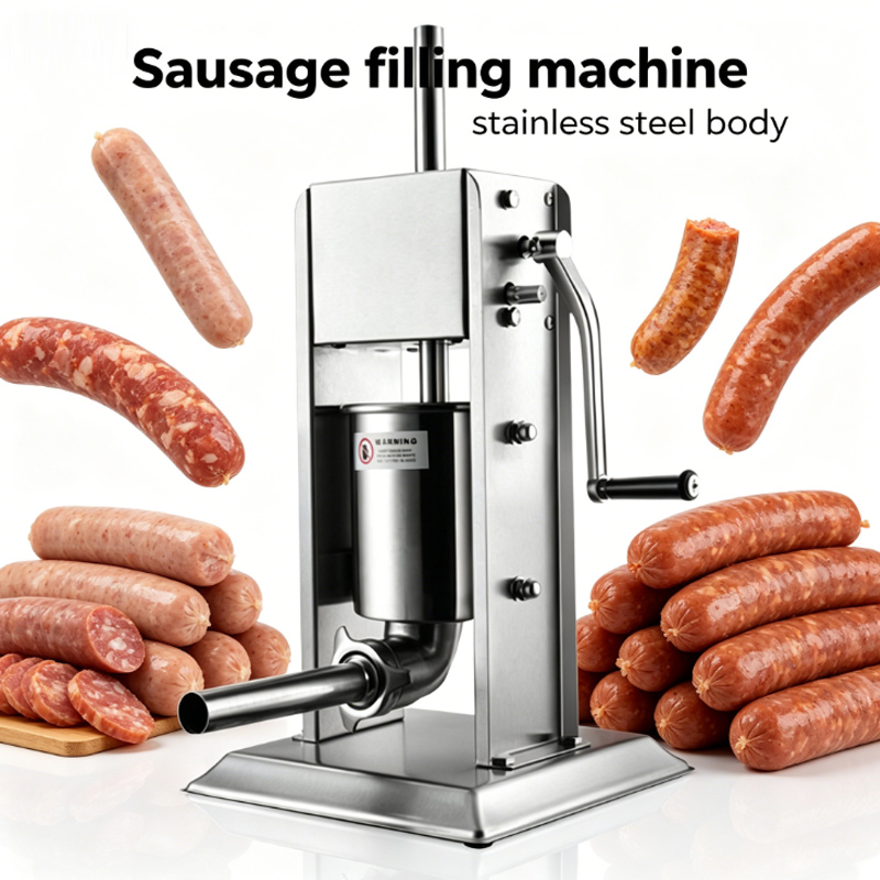 Manual Sausage Stuffer Filler  - огляд і ціна Commercial Kitchen Appliance