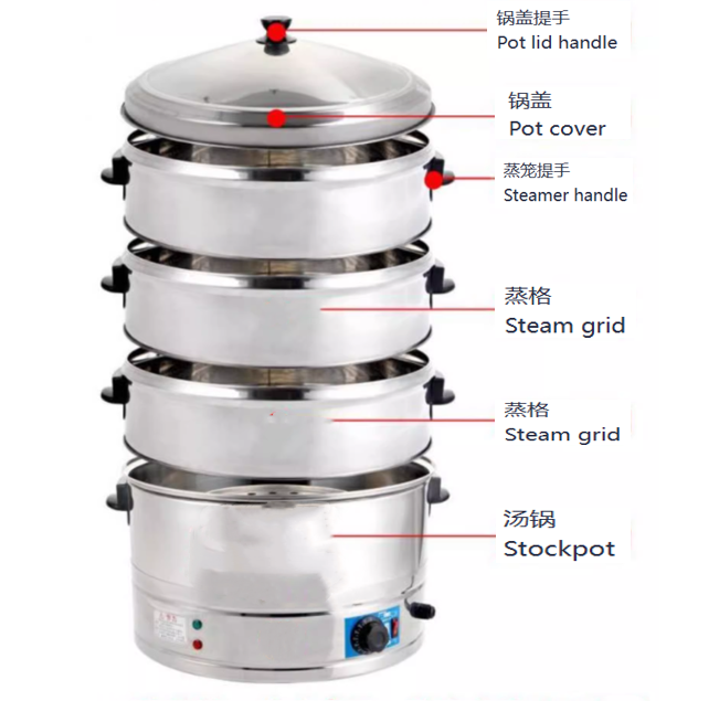 Commercial 35cm 40cm 47cm Stai - огляд і ціна Commercial Kitchen Boiler