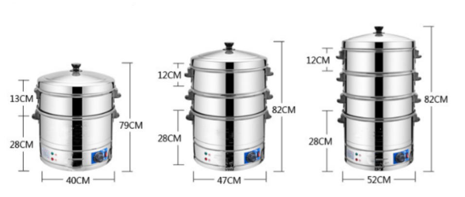 Commercial 35cm 40cm 47cm Stai - огляд і ціна Commercial Kitchen Boiler