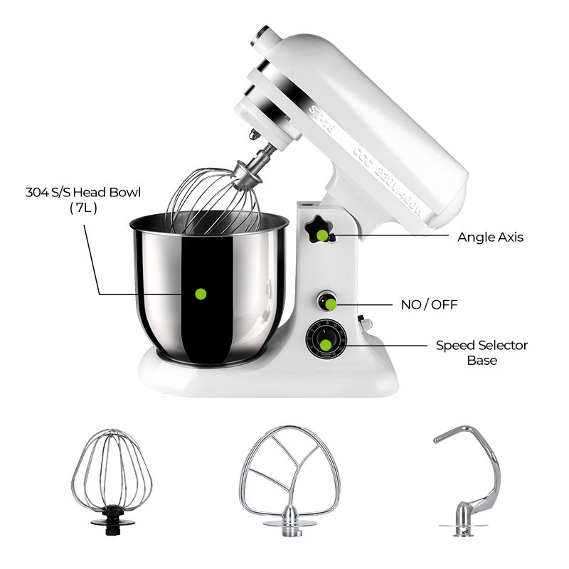 Commercial Kitchen Multifuncti - огляд і ціна Commercial Kitchen Aid Stand Mixer