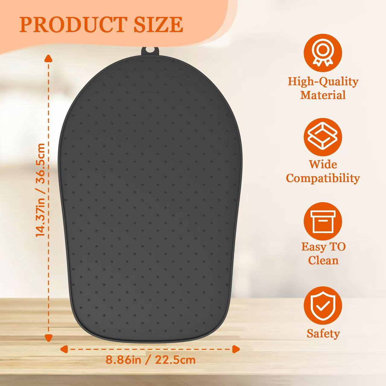 Silicone Sliding Mat for Kitch - огляд і ціна Commercial Kitchenaid