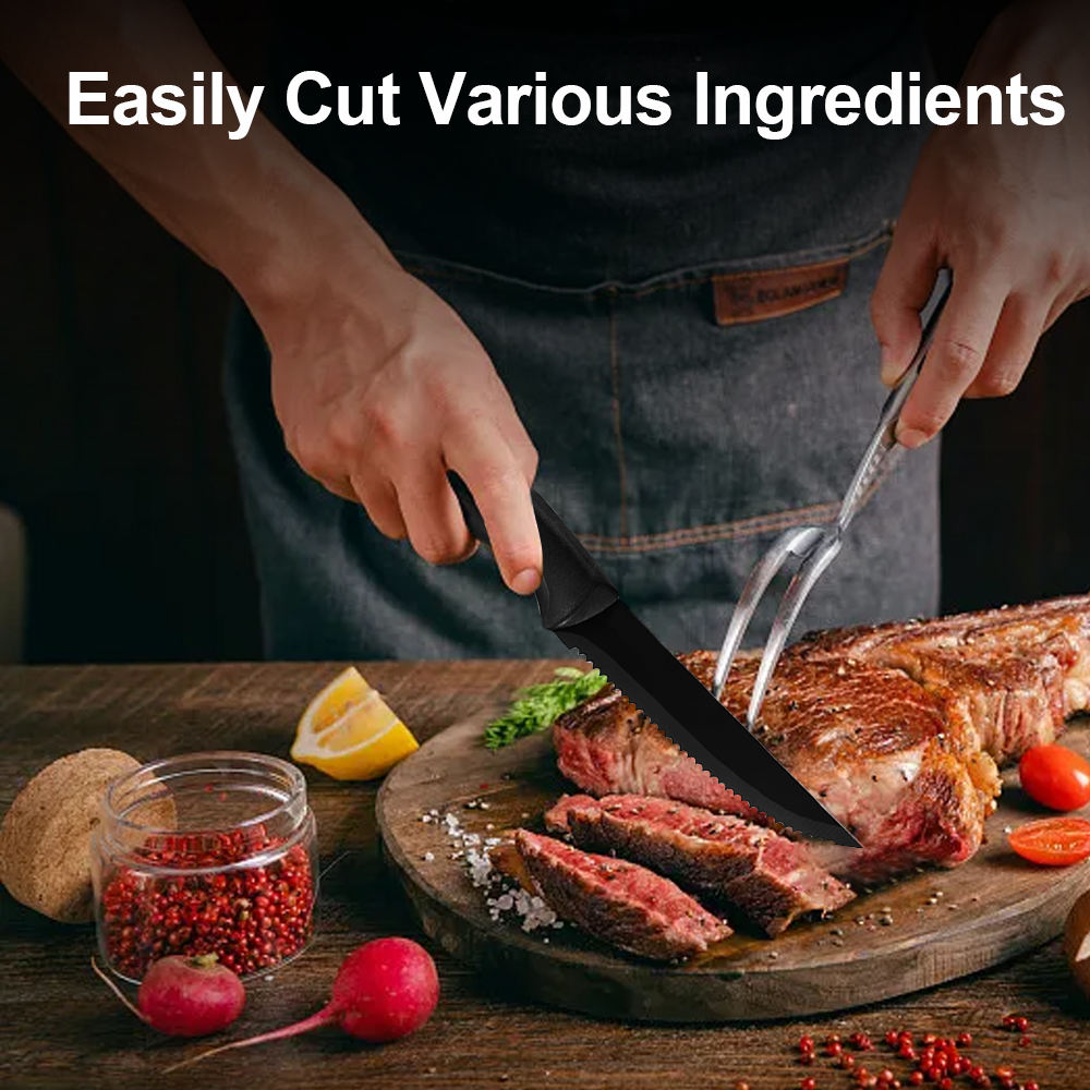 Sharp Serrated Blades, Stainle - огляд і ціна Commercial Kitchen Knives