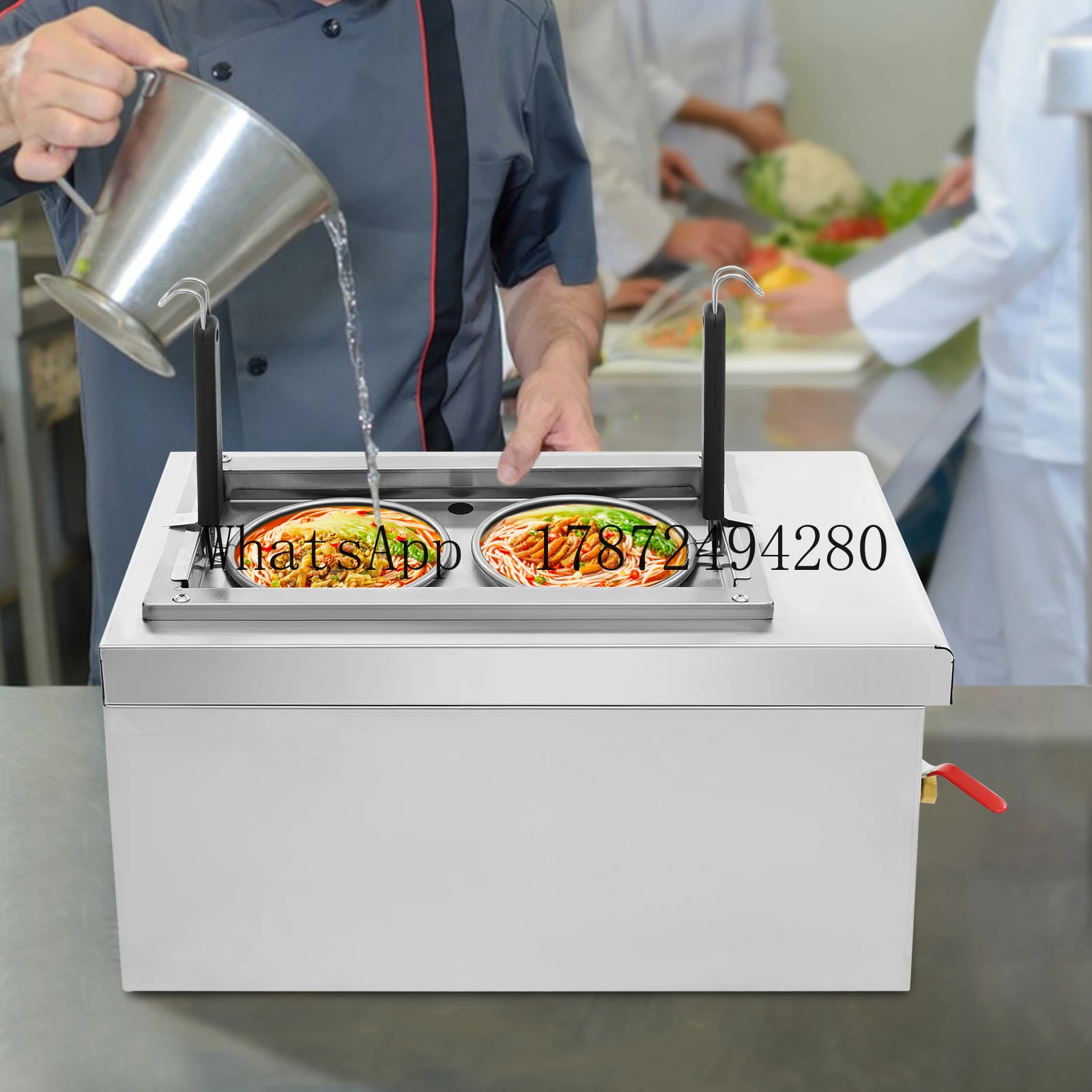 Commercial 2-Pan Electric Nood - огляд і ціна Commercial Kitchen Boiler