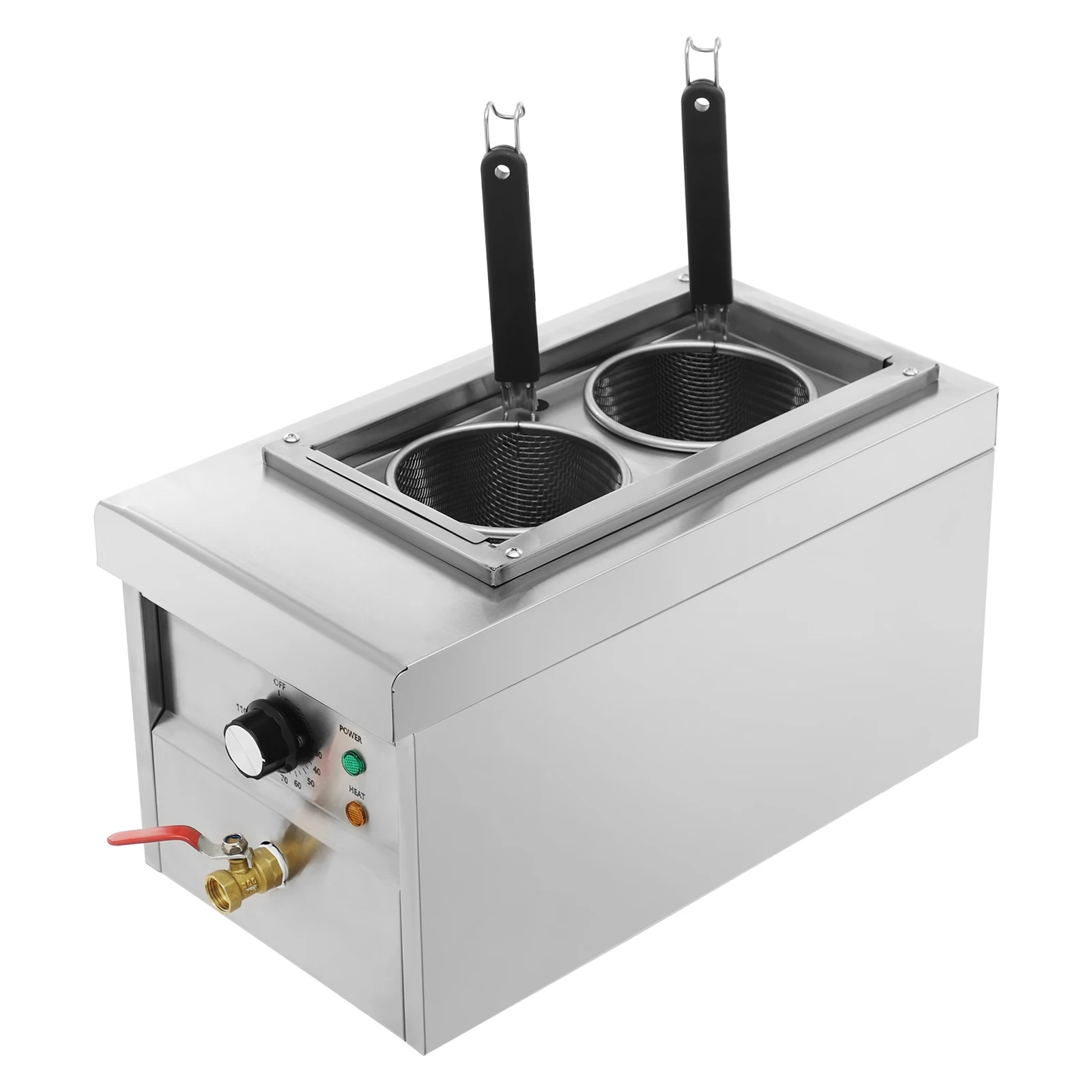 Commercial 2-Pan Electric Nood - огляд і ціна Commercial Kitchen Boiler