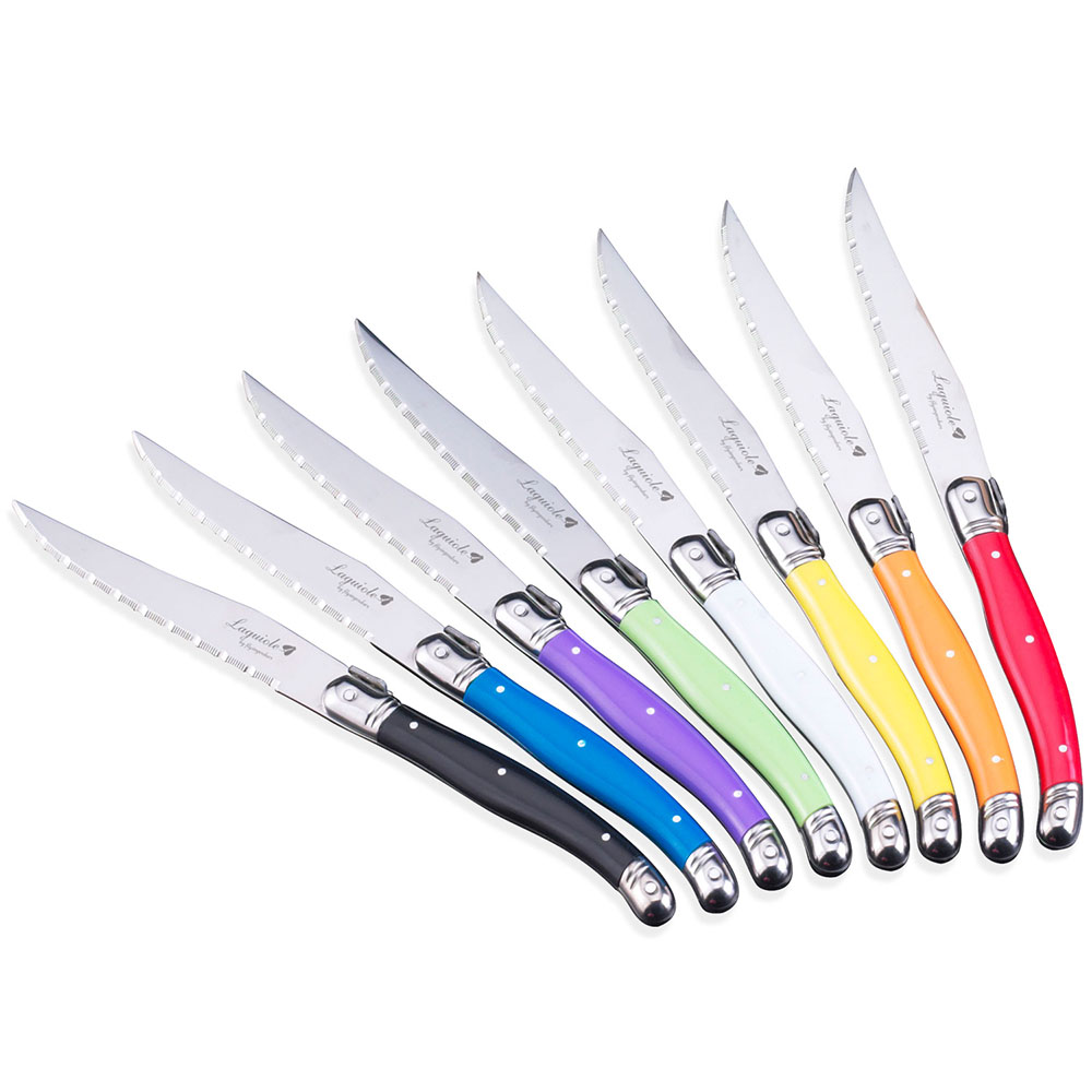 6-8pcs Stainless Steel Steak K - огляд і ціна Commercial Kitchen Knives