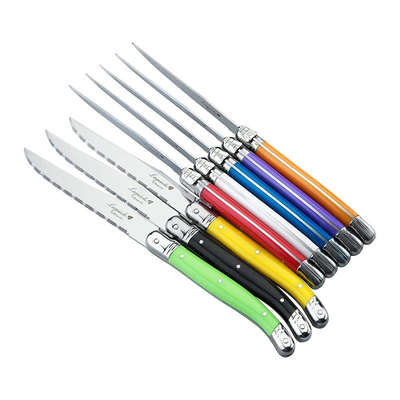 6-8pcs Stainless Steel Steak K - огляд і ціна Commercial Kitchen Knives