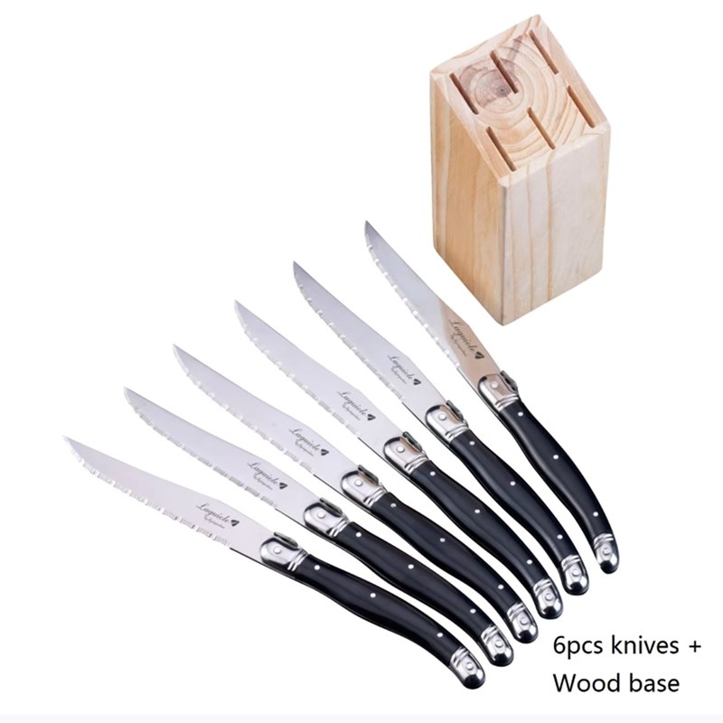 6-8pcs Stainless Steel Steak K - огляд і ціна Commercial Kitchen Knives