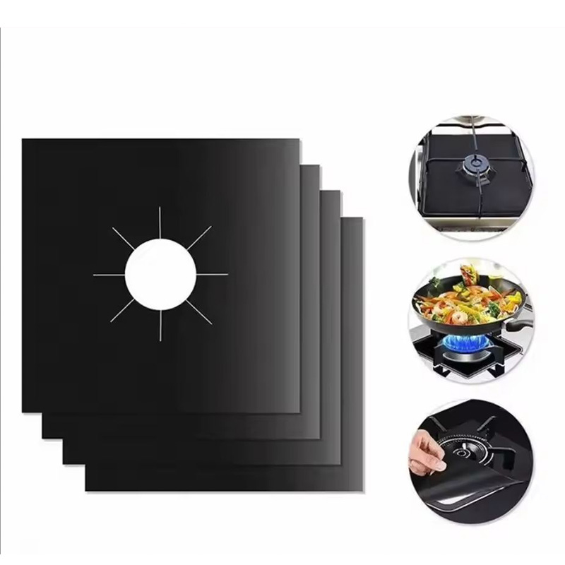 4/8Pcs Gas Stove Protector Coo - огляд і ціна Commercial Kitchen Hood Installation