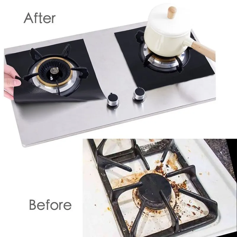 4 Piece Gas Stove Protector Co - огляд і ціна Commercial Kitchen Hood Installation