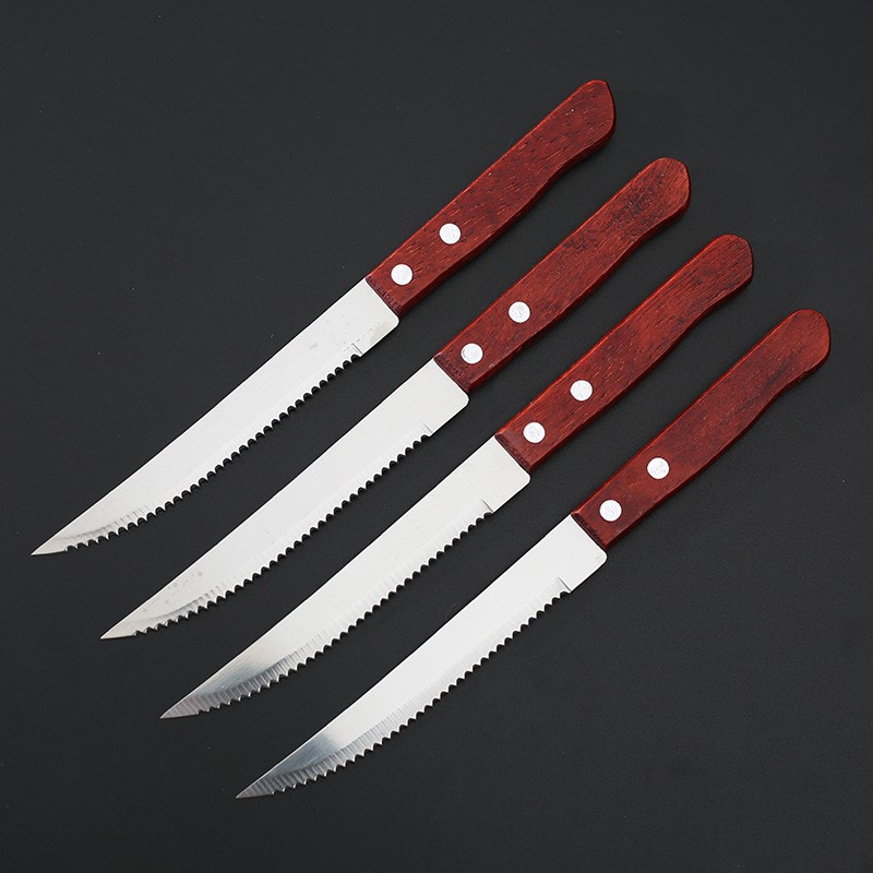 1-20 Pcs Stainless Steel Steak - огляд і ціна Commercial Kitchen Knives