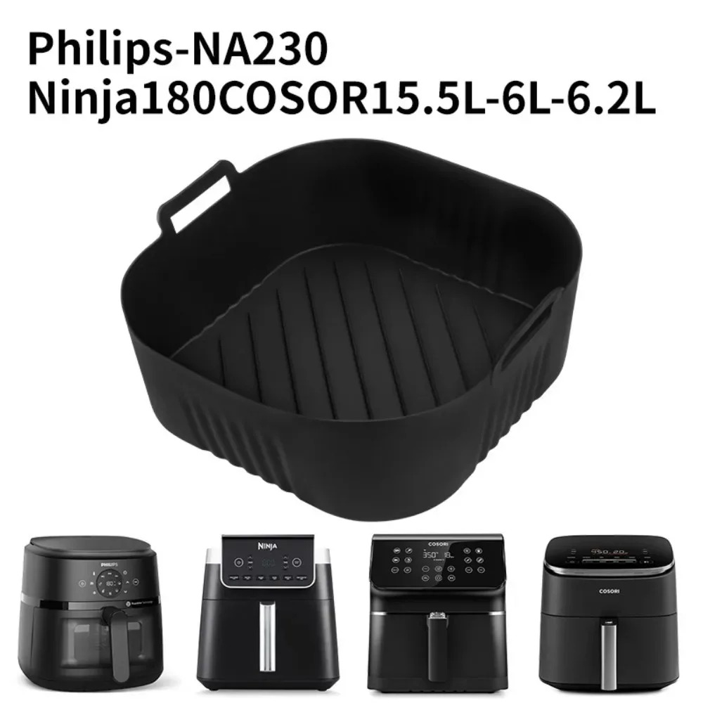 Silicone Air Fryer Mold Oil Fi - огляд і ціна Commercial Kitchen Cooking