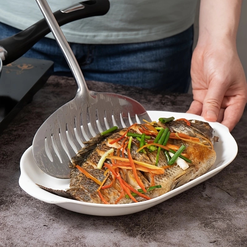 Stainless Steel Fish Fry Turne - огляд і ціна Commercial Kitchen Appliance