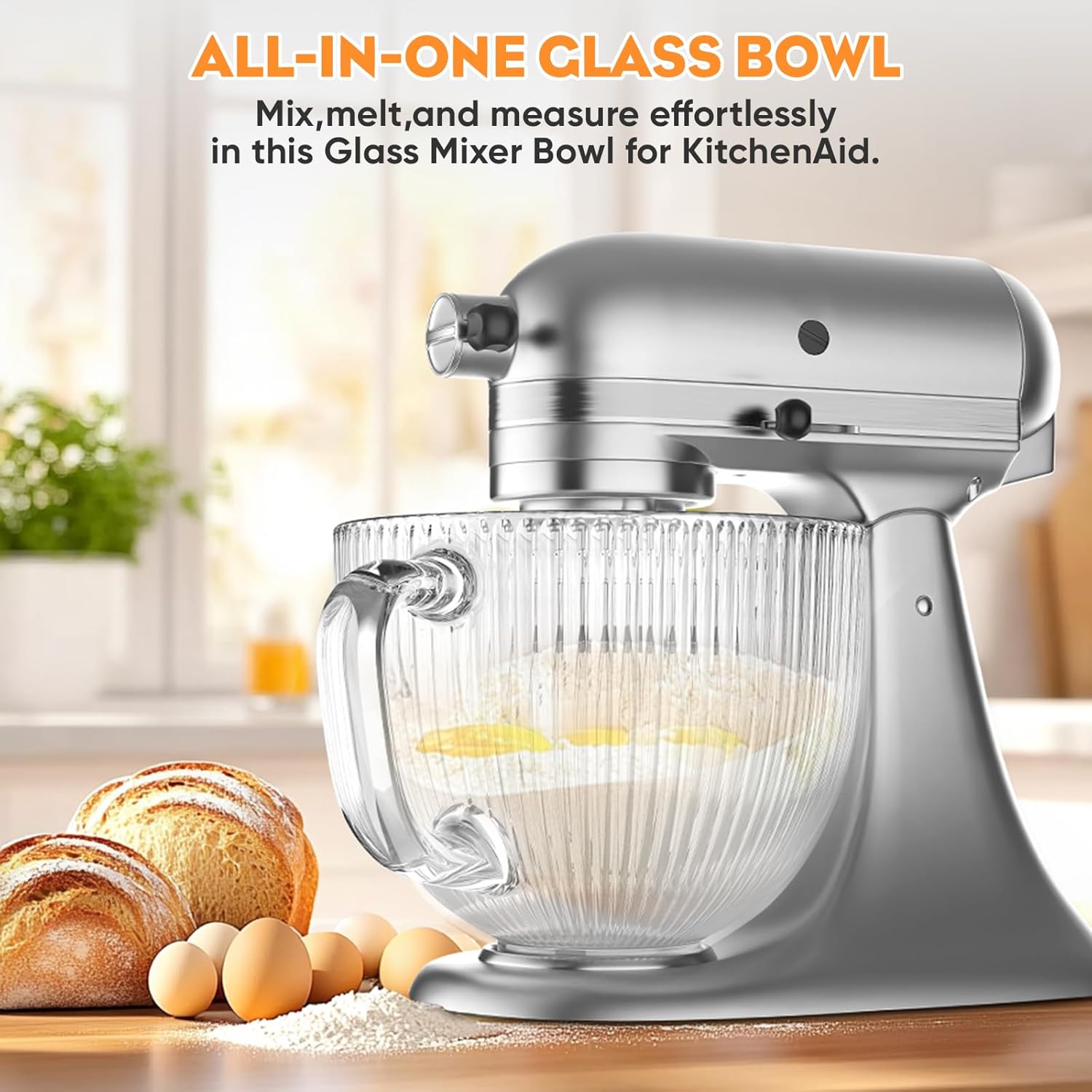 GVODE Glass Bowl for Kitchenai - огляд і ціна Commercial Kitchenaid