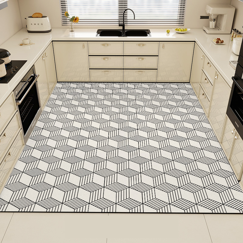 Black Kitchen Rug Pvc Waterpro - огляд і ціна Commercial Kitchen Mats Anti Fatigue