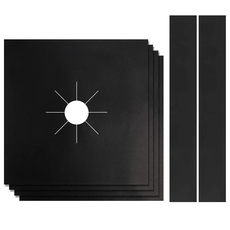 1/4PCS Gas Stove Protector Coo - огляд і ціна Commercial Kitchen Hood Installation