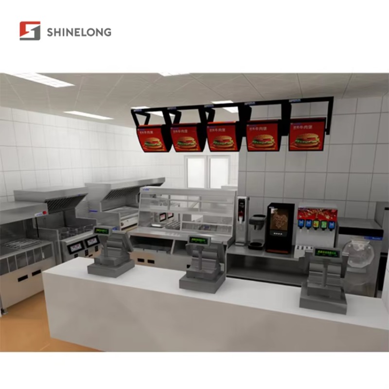 Fast Food Restaurant Equipment - огляд і ціна Commercial Kitchen Layout