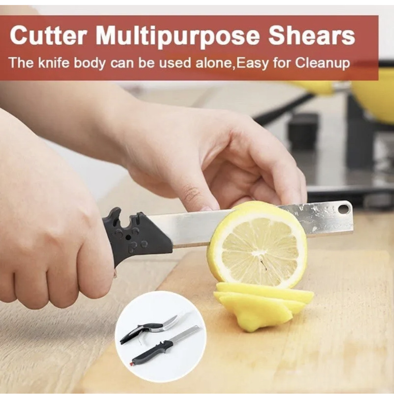 2-in-1 Stainless Steel Kitchen - огляд і ціна Commercial Kitchen Knives