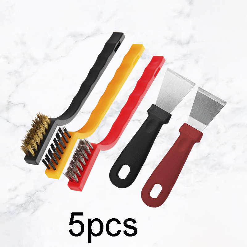 5-Piece Kitchen Cleaning Brush - огляд і ціна Commercial Kitchen Hood Installation
