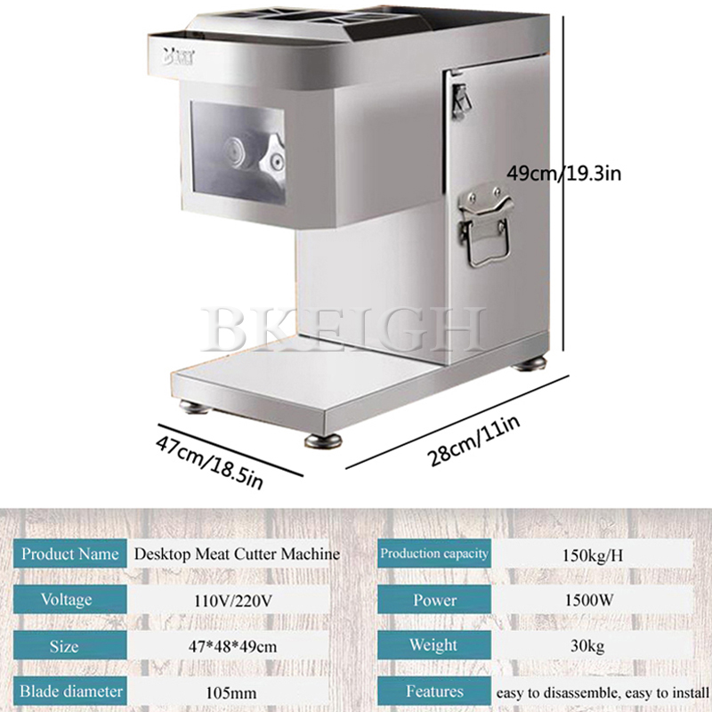 Electric Commercial Meat Cutte - огляд і ціна Commercial Kitchen Appliance
