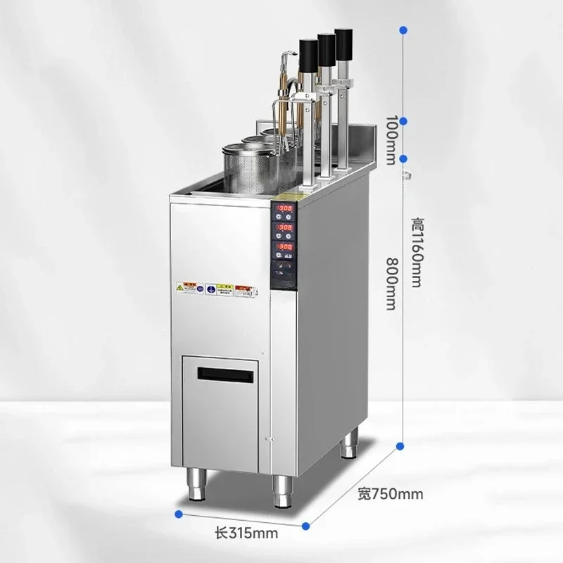 Noodle Cooker 6 Baskets Noodle - огляд і ціна Commercial Kitchen Boiler