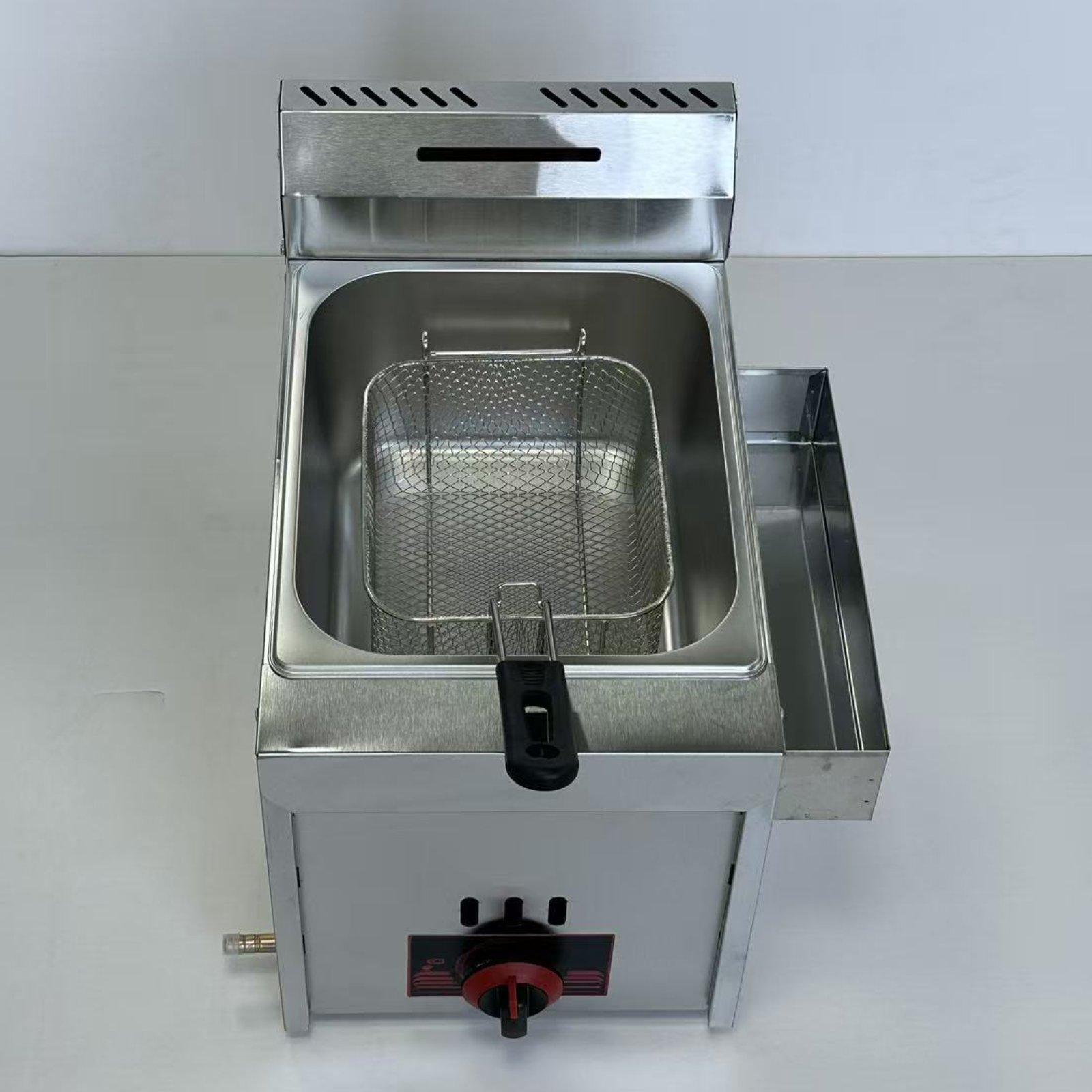 Commercial Deep Fryer Gas Frye - огляд і ціна Commercial Kitchen Appliance