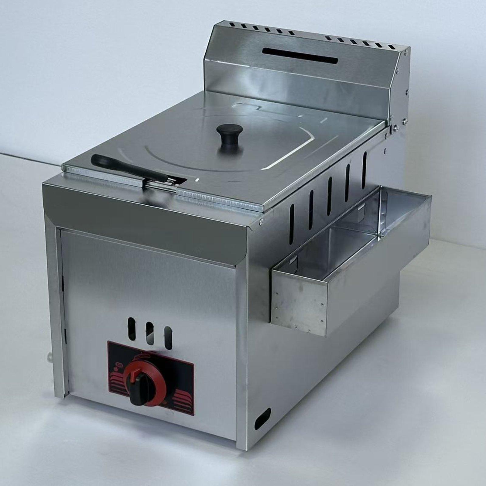 Commercial Deep Fryer Gas Frye - огляд і ціна Commercial Kitchen Appliance