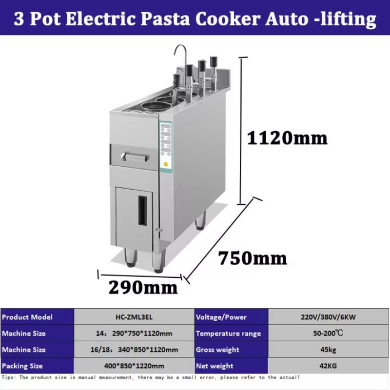 Commercial 3-Pot Electric Auto - огляд і ціна Commercial Kitchen Boiler