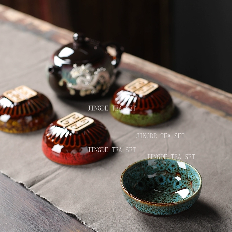 3pcs 50ml Kiln Made Tea Cups U - огляд і ціна Commercial Kitchen Utensils